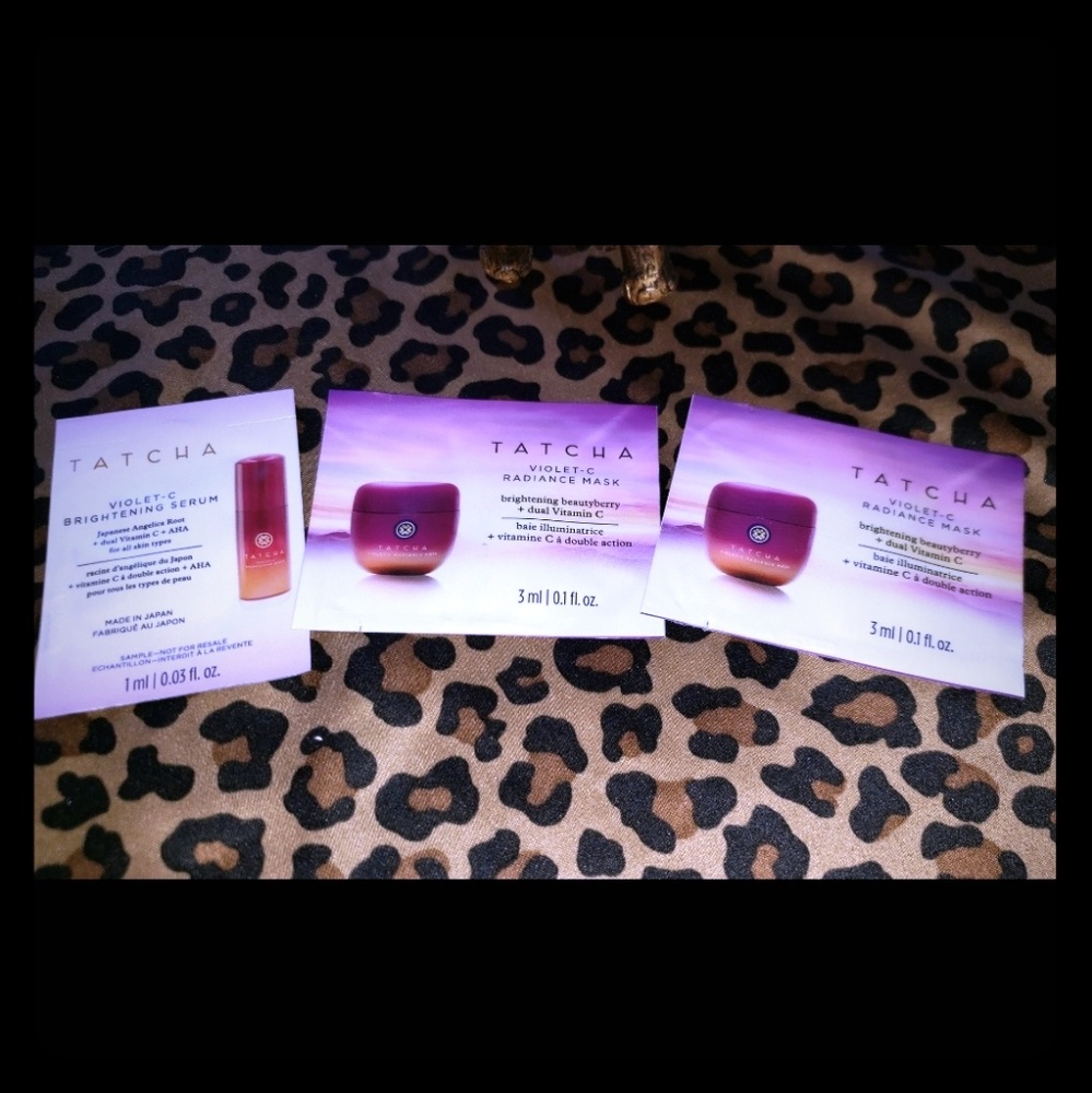 Tacha Violet-C Brightening Serum Samples